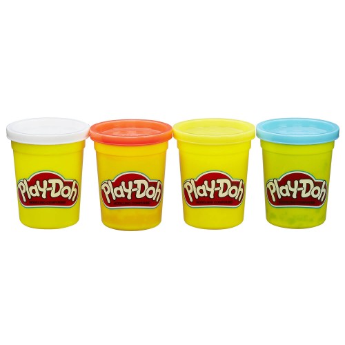 Hasbro Play-Doh Classic Color Pack Of 4 - Dinosaurs B5517 / C0396 5010994947033
