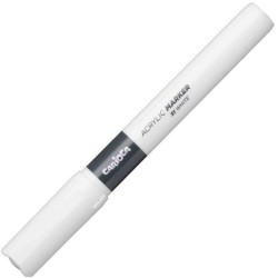 Carioca Acrylic Marker - White C45218 8003511314316