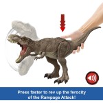 Mattel Jurassic World All-Out Attack Tyrannosaurus REX Που Αφηνιάζει Και Επιτίθεται HXF53 194735228263