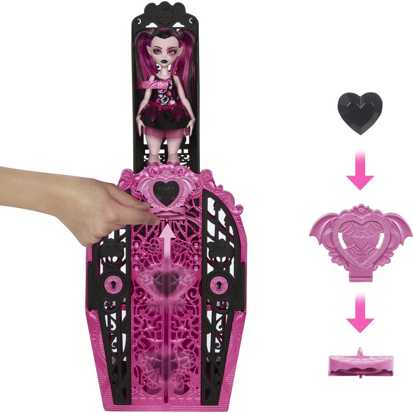 Mattel Monster High Skulltimate Secrets Draculaura Doll HXH84 | Toys ...