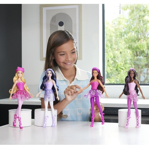 Mattel Barbie Color Reveal Κούκλα Μπαλαρίνα Με 6 Εκπλήξεις Κούκλα HRK17 194735178650