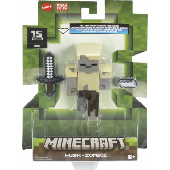 Mattel Minecraft 3.25' Core Figure Husk GTP08 / HTL85 194735193646