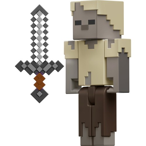 Mattel Minecraft 8Εκ Husk Παιδική Φιγούρα Παιχνιδιού GTP08 / HTL85 194735193646