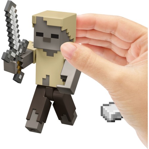 Mattel Minecraft 8Εκ Husk Παιδική Φιγούρα Παιχνιδιού GTP08 / HTL85 194735193646