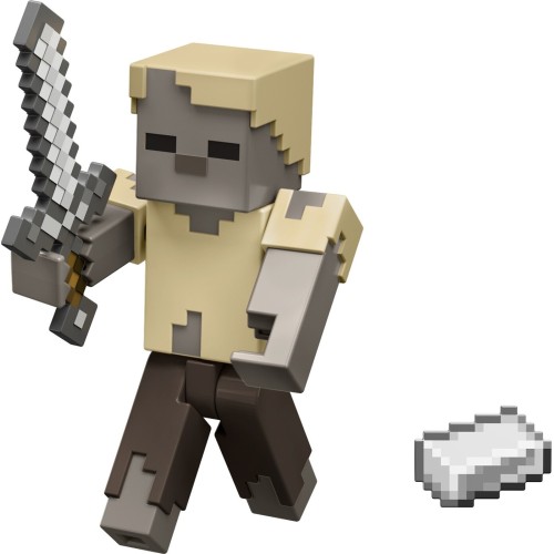 Mattel Minecraft 8Εκ Husk Παιδική Φιγούρα Παιχνιδιού GTP08 / HTL85 194735193646