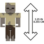 Mattel Minecraft 3.25' Core Figure Husk GTP08 / HTL85 194735193646