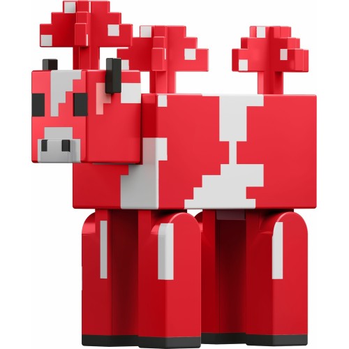 Mattel Minecraft 8Εκ Mooshroom Παιδική Φιγούρα Παιχνιδιού GTP08 / HTL83 194735193615