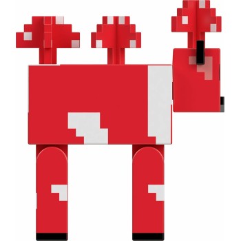 Mattel Minecraft 8Εκ Mooshroom Παιδική Φιγούρα Παιχνιδιού GTP08 / HTL83 194735193615