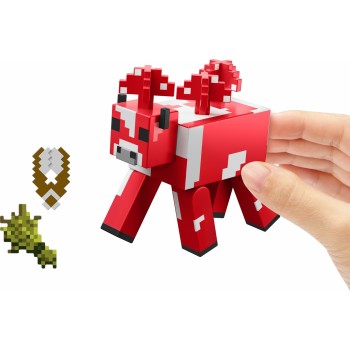 Mattel Minecraft 8Εκ Mooshroom Παιδική Φιγούρα Παιχνιδιού GTP08 / HTL83 194735193615