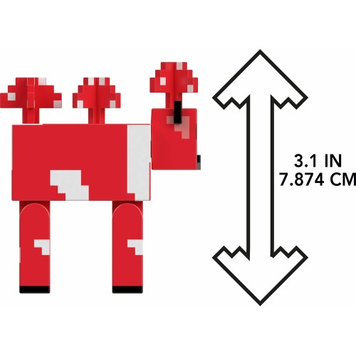 Mattel Minecraft 3.25' Core Figure Mooshroom GTP08 / HTL83 194735193615
