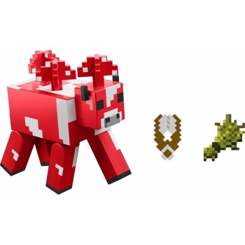 Mattel Minecraft 8Εκ Mooshroom Παιδική Φιγούρα Παιχνιδιού GTP08 / HTL83 194735193615