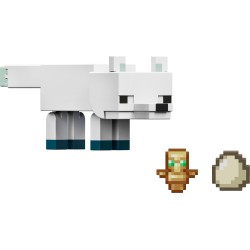 Mattel Minecraft 8Εκ Arctic Fox Παιδική Φιγούρα Παιχνιδιού GTP08 / HTN13 194735194483