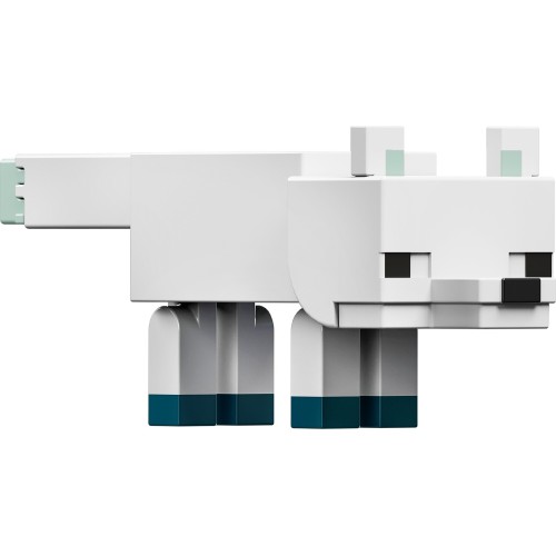 Mattel Minecraft 8Εκ Arctic Fox Παιδική Φιγούρα Παιχνιδιού GTP08 / HTN13 194735194483