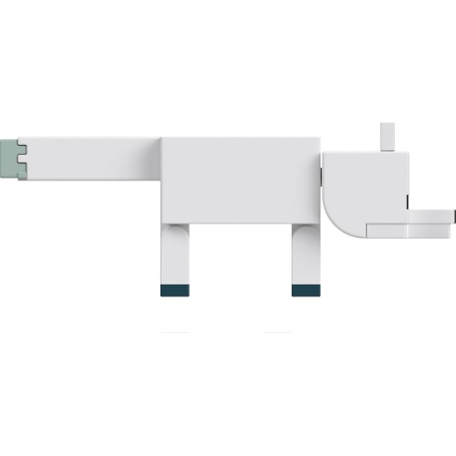 Mattel Minecraft 8Εκ Arctic Fox Παιδική Φιγούρα Παιχνιδιού GTP08 / HTN13 194735194483