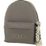 POLO Original Scarf Backpack Black Grey 901135-2100 5201927127459