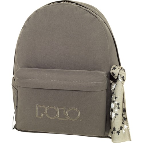POLO Σακίδιο Πλάτης Original Scarf Black Grey 901135-2100 5201927127459