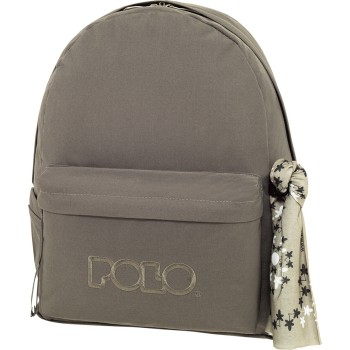 POLO Σακίδιο Πλάτης Original Scarf Black Grey 901135-2100 5201927127459