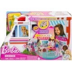 Mattel Barbie Toys, Transforming Ambulance And Clinic Playset With Lights, Sounds 20+ Accessories, Care Clinic, Hkt79 HKT79 1947
