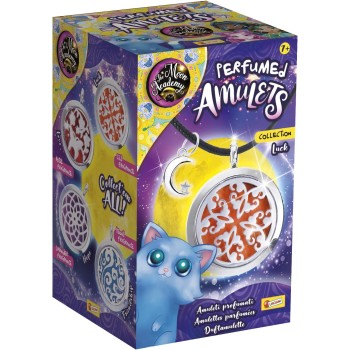 Lisciani The Moon Academy - Perfumed Amulet Collection - Scented Jewelry Creation Kit For Kids Ages 7 And Up 105601 800832410560