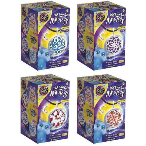 Lisciani The Moon Academy - Perfumed Amulet Collection - Scented Jewelry Creation Kit For Kids Ages 7 And Up 105601 800832410560