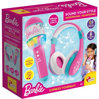 Lisciani Barbie Sound Your Style Μικρόφωνο Και Ακουστικά 25.104468 8008324104468