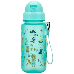 AlpinTec Παιδικό Παγούρι 400Ml Με Καλαμάκι - Spindrift Blue-Forest Animals C-400-SPBFA 4891321283465