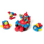 As company Superzings Superthings Σετ Οχήματα Με 4 Φιγούρες Ballon Boxer 1013-62112 8431618016626