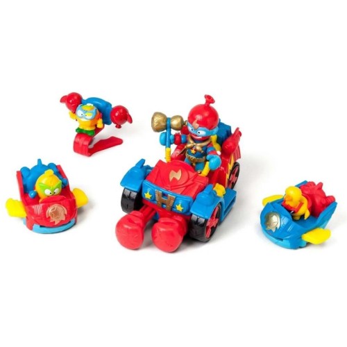 As company Superzings Superthings Σετ Οχήματα Με 4 Φιγούρες Ballon Boxer 1013-62112 8431618016626