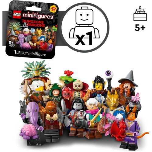 LEGO Dungeons and Dragons Minifigures Dungeons & Dragons Mystery Box 71047 5702017595610