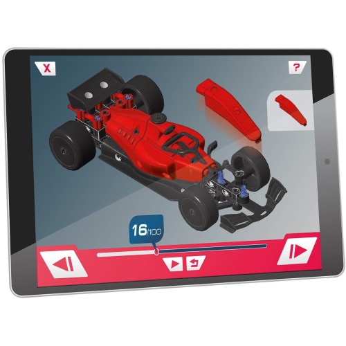 Clementoni Μαθαίνω και Δημιουργώ Learn and Build Build Educational Game Racing Car Engineering Workshop 8+ 1026-63390 8005125633