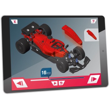 Clementoni Μαθαίνω και Δημιουργώ Learn and Build Build Educational Game Racing Car Engineering Workshop 8+ 1026-63390 8005125633