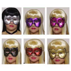maskarata Μάσκες Μεταλλιζέ Με Σχέδια - 6 Χρώματα Α0418 5200304404183
