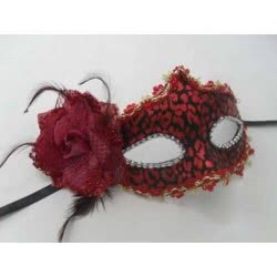 maskarata Μάσκα Κόκκινη Lux Α0440 5200304404404