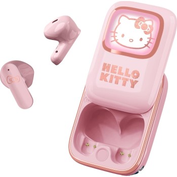 otl technologies Hk1281 Hello Kitty Slide Open Tws Earphones With Led Light Up Display   5055371628921