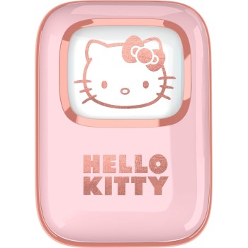 otl technologies Hk1281 Hello Kitty Slide Open Tws Ακουστικά Με Led Φωτισμένη Οθόνη Με Θήκη Φόρτισης Ροζ  5055371628921