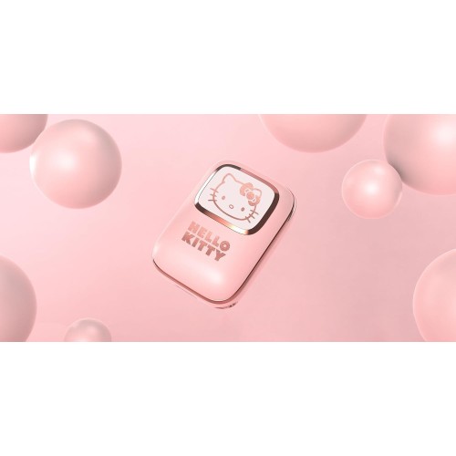 otl technologies Hk1281 Hello Kitty Slide Open Tws Ακουστικά Με Led Φωτισμένη Οθόνη Με Θήκη Φόρτισης Ροζ  5055371628921