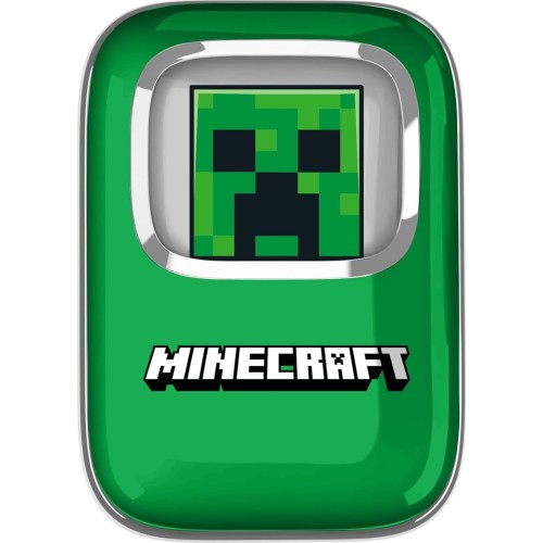 otl technologies Mc1316 Minecraft Creeper Slide In-Ear Bluetooth Handsfree Ακουστικά Με Φόρτιση Led Φωτισμού Πράσινα  5055371629