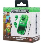 otl technologies Mc1316 Minecraft Creeper Slide In-Ear Bluetooth Handsfree Ακουστικά Με Φόρτιση Led Φωτισμού Πράσινα  5055371629