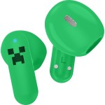 otl technologies Mc1316 Minecraft Creeper Slide In-Ear Bluetooth Handsfree Ακουστικά Με Φόρτιση Led Φωτισμού Πράσινα  5055371629