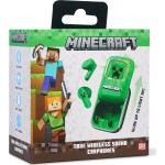 otl technologies Mc1316 Minecraft Creeper Slide Tws Earphones With Led Light Up Chargin  5055371629331