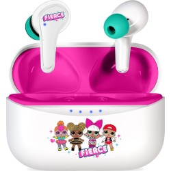 otl technologies L.O.L. Surprise Lol249 Lol Surprise! Tws Wireless Earphones With Charging Case - White  5055371628006