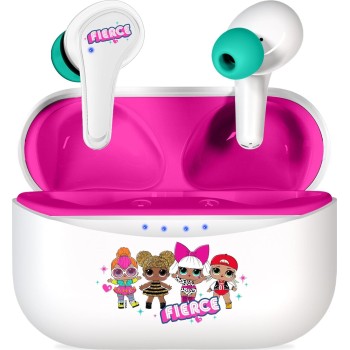 otl technologies L.O.L. Surprise Lol249 Lol Surprise! Tws Wireless Earphones With Charging Case - White  5055371628006