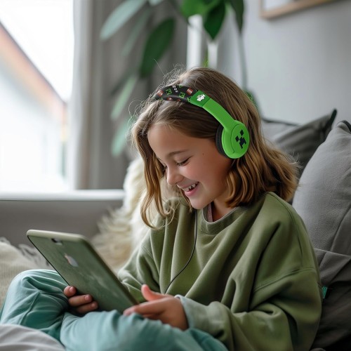 otl technologies Minecraft Creeper Childrens Headphones (On Ear)  5055371629102