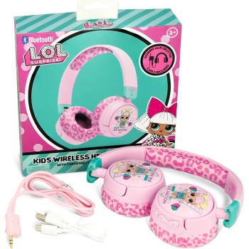 otl technologies Lol301 L.O.L. Surprise! B.B. Nation Kids Ασύρματα Ακουστικά Ροζ  5055371628976