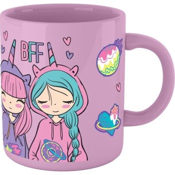 Diakakis imports Ceramic mug 340 ml Must Friends Forever 000585635 5205698664632