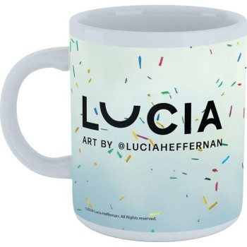 Diakakis imports Ceramic Mug 340 Ml Lucia Heffernan Always Panda 000470059 5205698664533