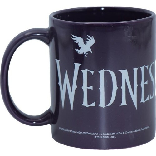 Diakakis imports mug Wednesday Purple Ceramic 340 ml 000503640 5205698664472