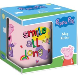 Diakakis imports Ceramic Mug 340 Ml Peppa Pig 000482795 5205698664458