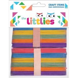 Diakakis imports Ξυλάκια Χρωματιστά Χειροτεχνίας The Littlies 150Mm 80 Τμχ. 000646517 5205698428067