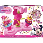 As company Disney Minnie Mouse Plasticine Minnie Ice Cream Playdough With 6 Jars-Lids Molds 256G And Sprinkles For 3+ 1045-03617